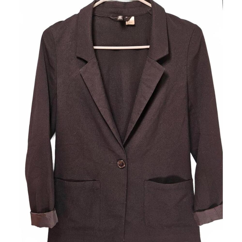Divided by H&M‎ Women's Black Single-Button Blazer Size 2